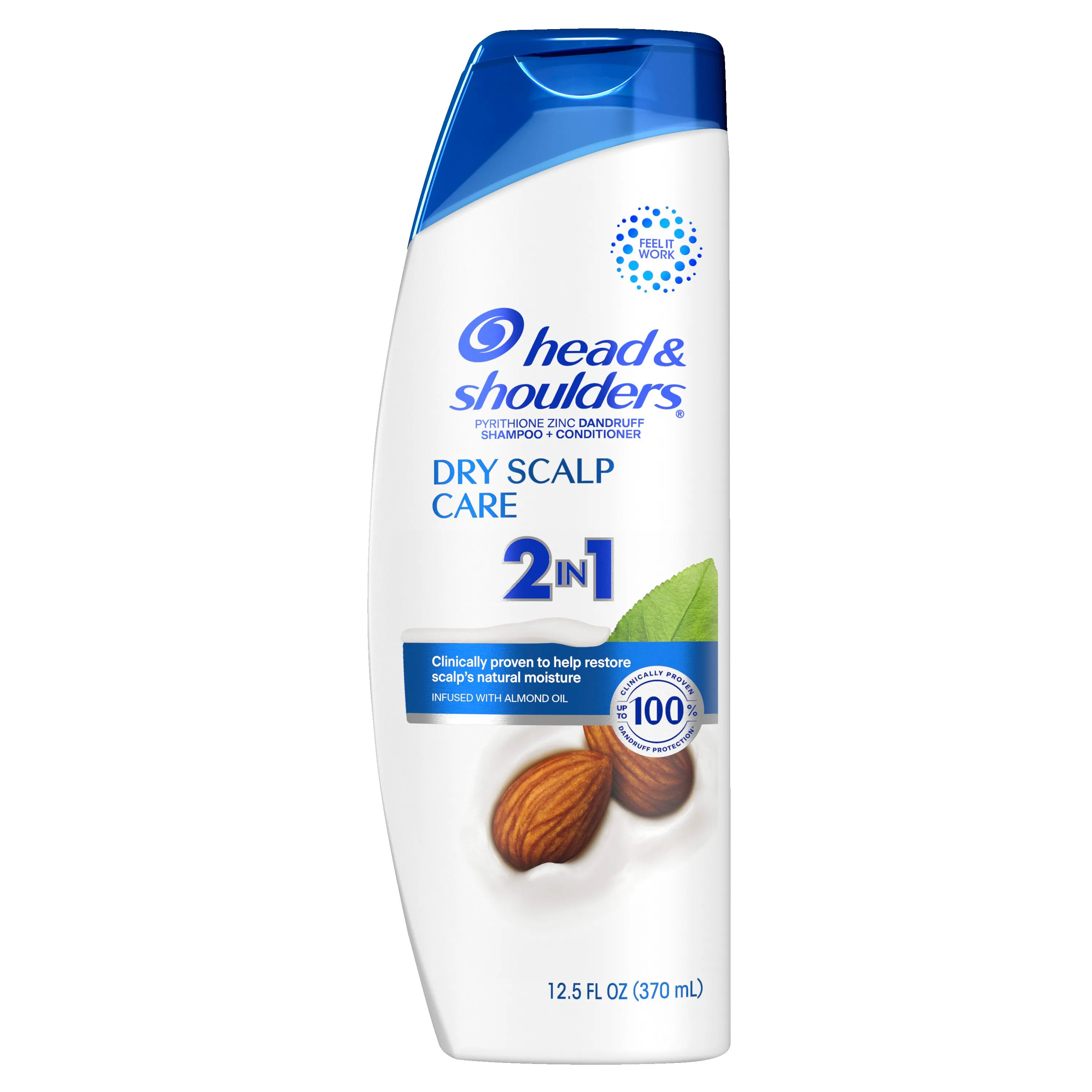 Head & Shoulders Dry Scalp Care 2-in-1 Dandruff Shampoo & Conditioner, 12.5 Ounces