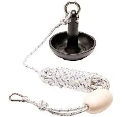 Newport Premium 5lb Mushroom Anchor Kit w/Bag, Rope, Buoy, & Stainless Hardware