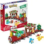 MEGA Pokemon Holiday Train Building Set NEW IN STOCK