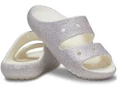 Crocs Kids' Classic Glitter Sandals