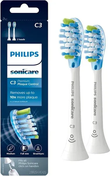 Philips Sonicare Premium Plaque Control Replacement Toothbrush Heads