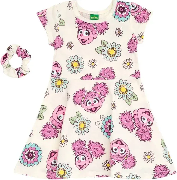 Baby Sesame Street Elmo Dress and Kids Scrunchie