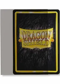 Arcane Tinmen ATM13123 Dragon Shield Side-Loading Sleeves44; Smoke - 100 Count