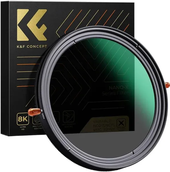 K&amp;F Concept 82mm 2in1 Variable ND2-32 Filter+CPL Circular Polarizing Filter