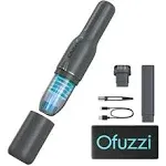 Ofuzzi Slim H7 Pro Cordless Handheld Vacuum with LED Light, Ultra-Lightweight 1.0lb, 11000pa Powerful Suction, Two-Speed Modes, Type-C Fast Charging