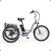 Mooncool Electric Tricycle for Adults 350w 36V Electric Trike Electric Bicycle