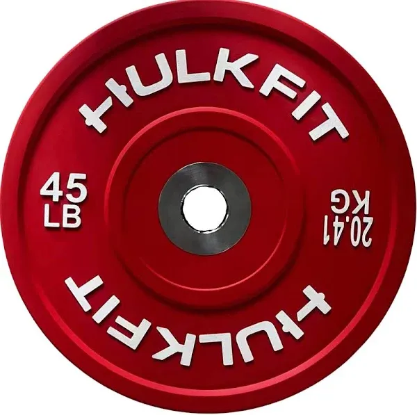 HulkFit Olympic Bumper Plates