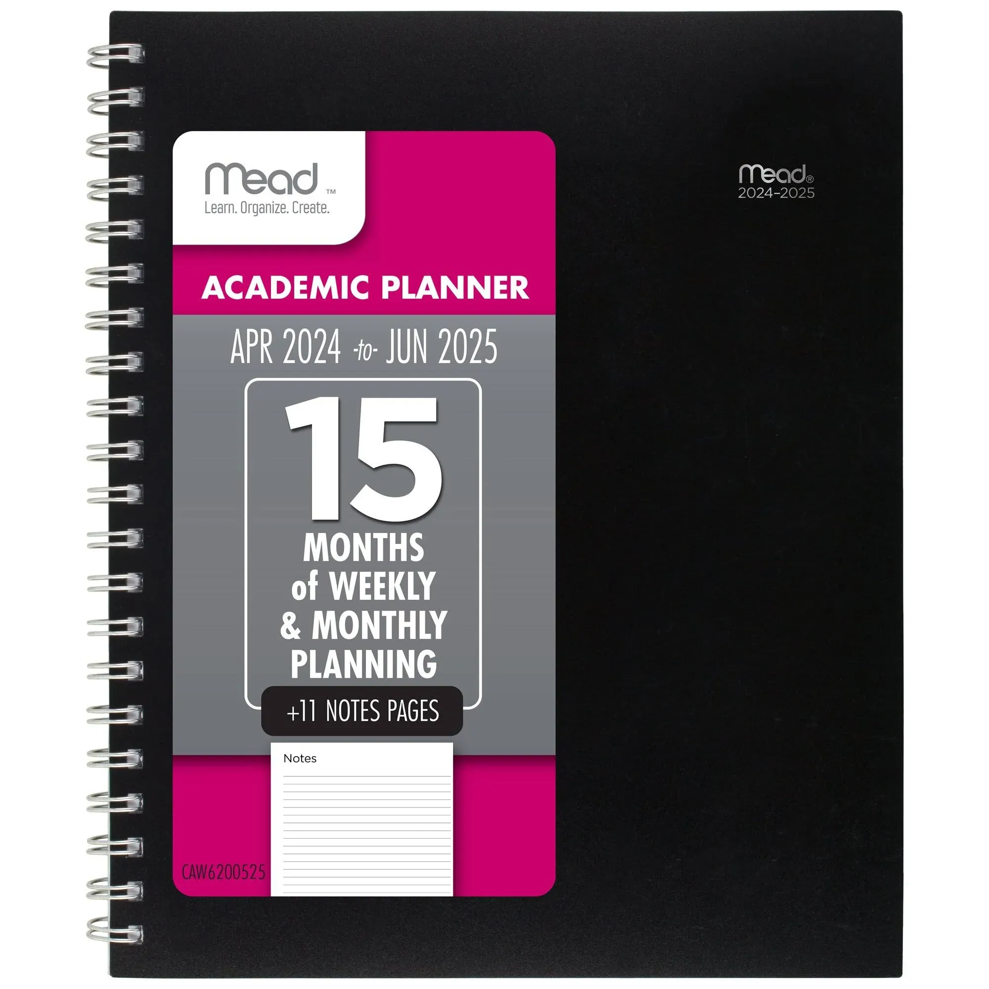 2024-2025 Mead Basic Weekly/Monthly Planner