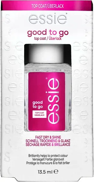 essie Good To Go Fast Dry & Shine Nail Top Coat (0.46 fl oz)