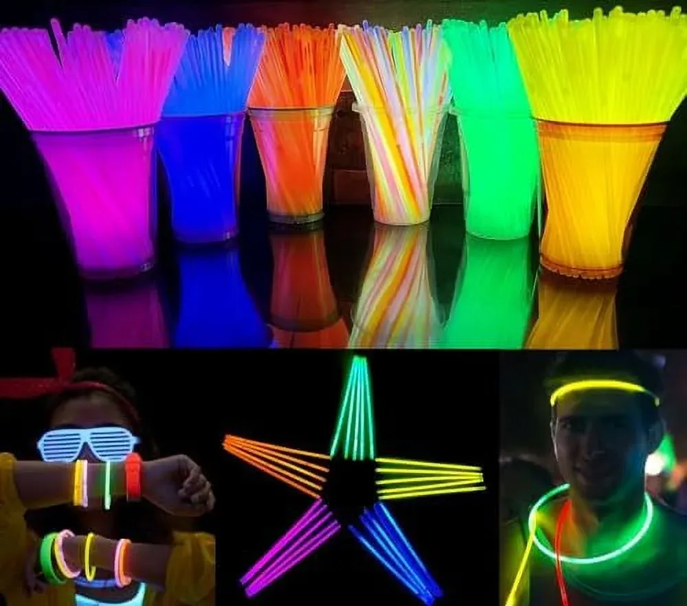 GiftExpress Glow Sticks 600 Pack