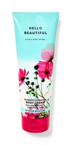 NEW HELLO BEAUTIFUL Ultimate Hydration Body Cream Bath &amp; Body Works SHIPS FREE