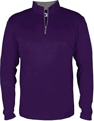 Badger Men's B-Core Quarter-Zip Pullover