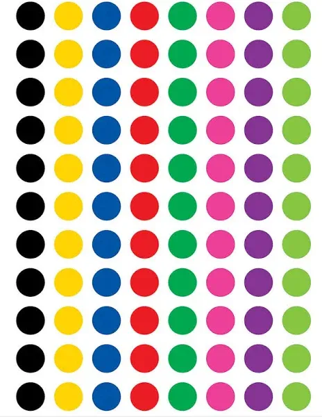 Teacher Created Resources Mini Colorful Circles Value Pack