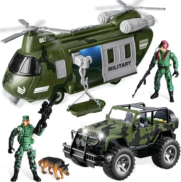 Joyin Military Vehicles Toy Set