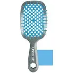 FHI Heat Unbrush Wet & Dry Vented Detangling Hair Brush, Light Blue/Grey