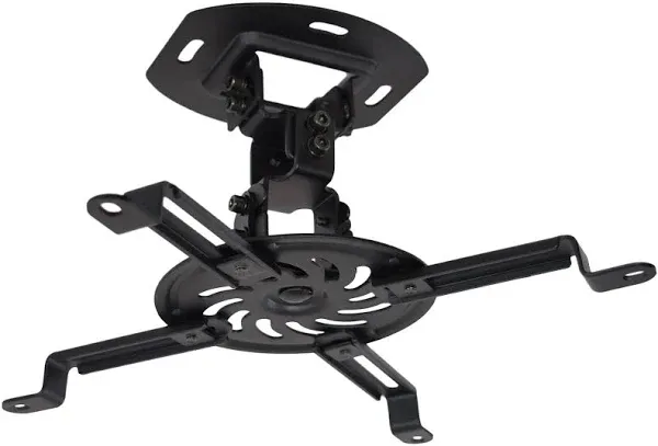 VIVO Universal Adjustable Ceiling Projector Theater Mount Black Extending Arms