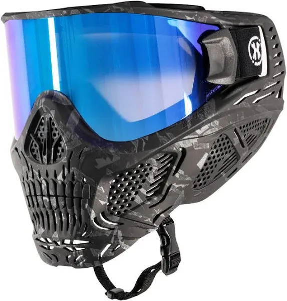 HSTL Skull Goggle "Shards" W/ Ice Lens | Paintball Goggle | Mask | Hk Army