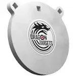 Dragon Targets 8" x 1/2" Gong AR500 Steel Shooting Target 1/2" Thick