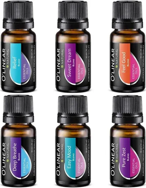 Top 6 Blends Essential Oils Set for Sleep