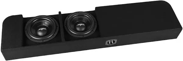 Skar Audio Dual 10" Loaded Ported Subwoofer Enclosure Compatible with 2015-2024 Ford F-150 SuperCrew Cab Trucks