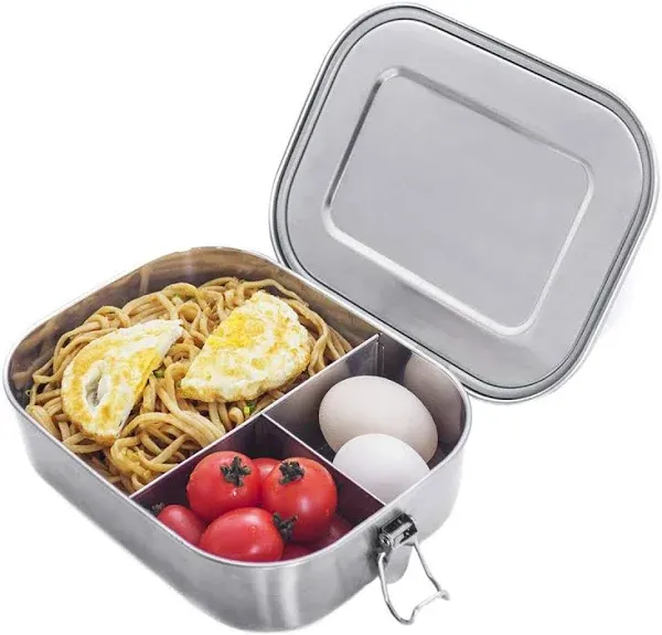 Stainless Steel Bento Box Lunch Containers For 47oz, stainless steel(1400ml) 