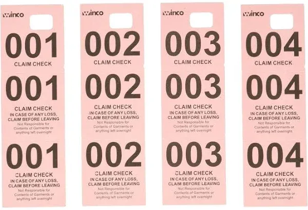 Winco CCK-5PK Coat Check