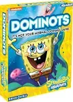 AQUARIUS Spongebob Squarepants Dominots Tile Game - Fun Family Stategy Game for Kids, Teens & Adults - Entertaining Game Night Gift - Officially Licensed Spongebob Merchandise & Collectibles