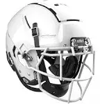 Schutt F7 2 0 Collegiate Football Helmet, Medium, Molded Gloss White