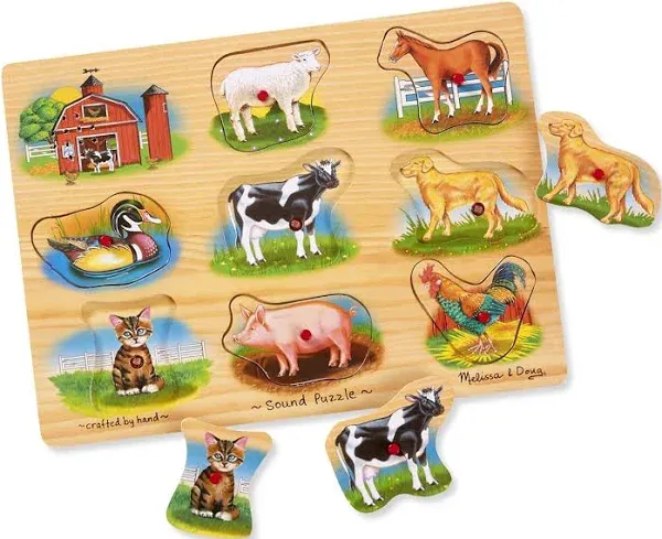 Melissa & Doug Farm Sound Puzzle