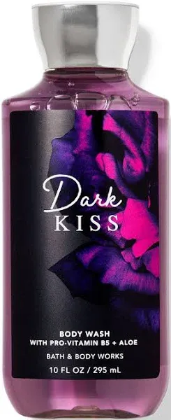 3 DARK KISS shower gel bath &amp; body works 10 fl oz