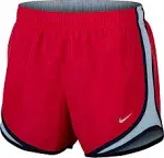 Nike Women's Dry Tempo Running Shorts Red