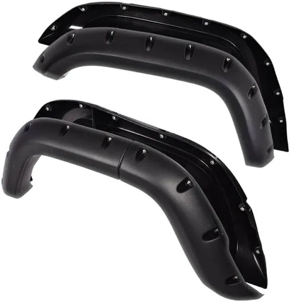 G-plus Fender Flares Compatible with Jeep Cherokee Xj 1984-2001 4-door Sport Utility Models