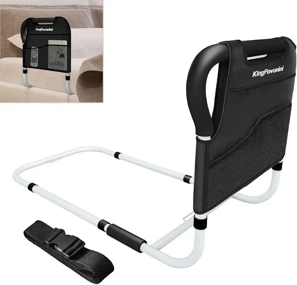 Bed Side Assist Handle Bar Safety Rail for Elderly Medical Bed Mobility Support