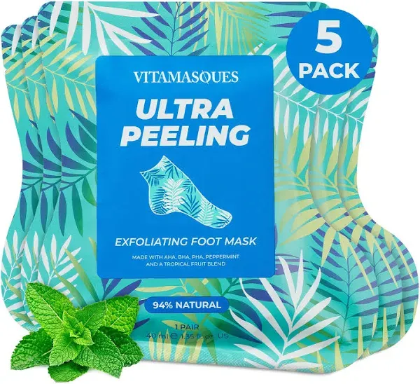 Vitamasques Ultra Peeling Exfoliating Foot Mask