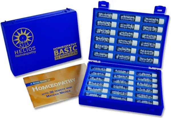 Helios Homeopathy 36 Homeopathic Remedy Deluxe Family Kit