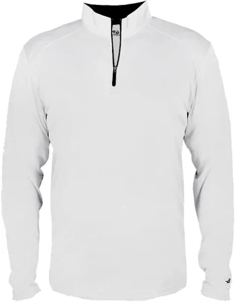 Badger Contrast Quarter Zip Performance Shirt