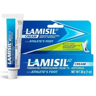 Lamisil 1% Cream, #1 Doctor Recommended Athlete's Foot Cream, Relieves, Treats & Prevents Recurrence, Antifungal Cream 1 oz (30 g)