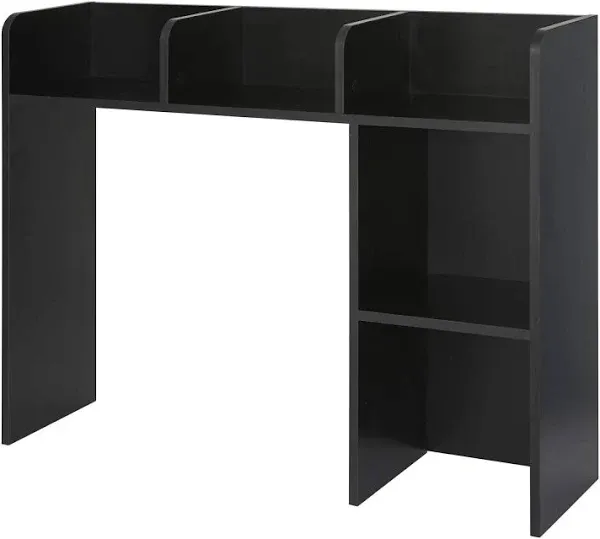 DormCo Classic Dorm Desk Bookshelf - Black