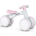  Baby Balance Bike for 1 Year Old Boys Girls, 12-24 Months Toddler Balance Pink