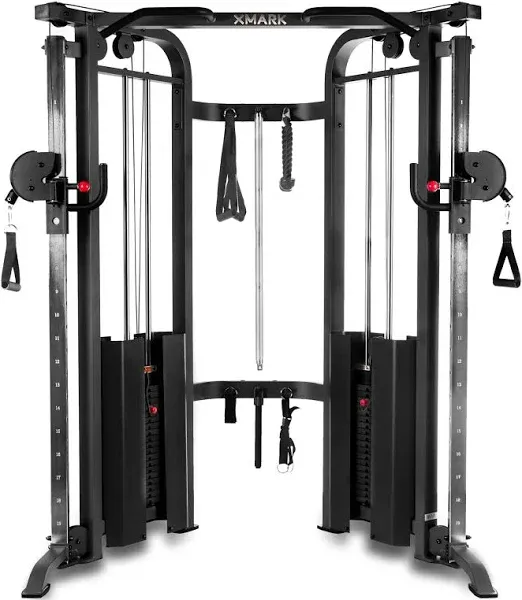 XMark Functional Trainer Cable Machine, Commercial and Home Gym Functional Trainers