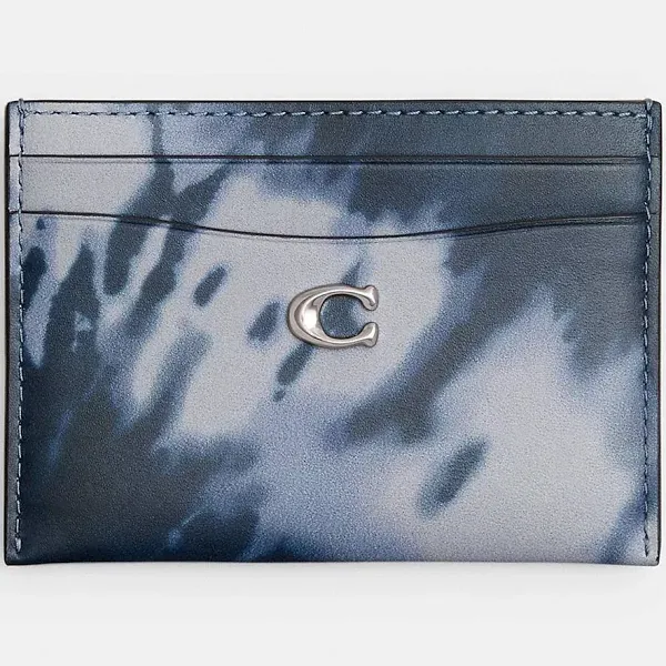 Coach Essential Card Case Tie-Dye Print