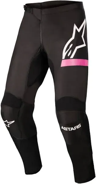 Alpinestars Stella Fluid Chaser Pant Black/Pink Fluo Sz 26 (3752422-1390-26)