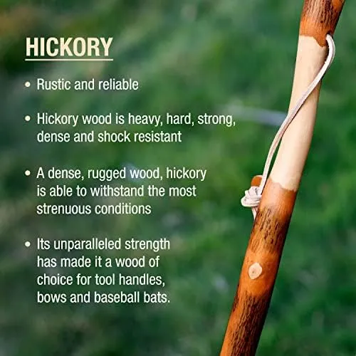 Brazos Twisted Hickory Walking Stick