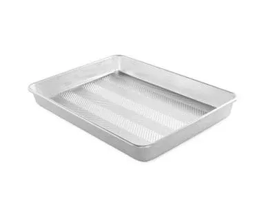 Nordic Ware 44770 Prism 13&#034; x 18&#034; High-Sided Sheet Cake Pan, 1 Pack, Metallic