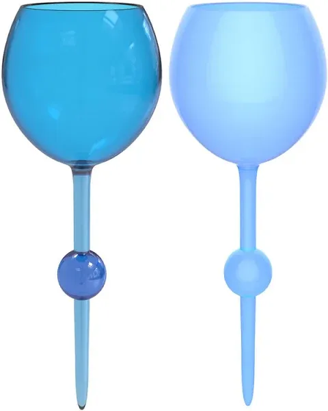 The Beach Glass Two Pack Original Floating Wine Glass