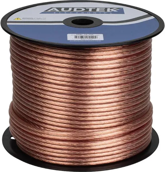 Audtek Electronics Audtek 10 Awg Ofc Speaker Wire