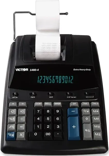 Victor 1460-4 Extra Heavy-Duty Printing Calculator