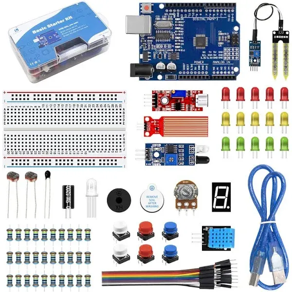 LAFVIN LAFVIN Basic Starter Kit Electronic Component Fun Kit for Arduino With Tutorial