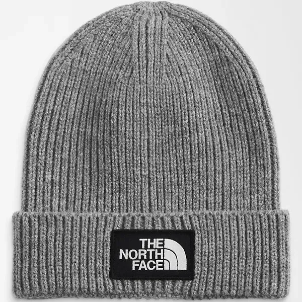 The North Face Logo Box Cuffed Beanie