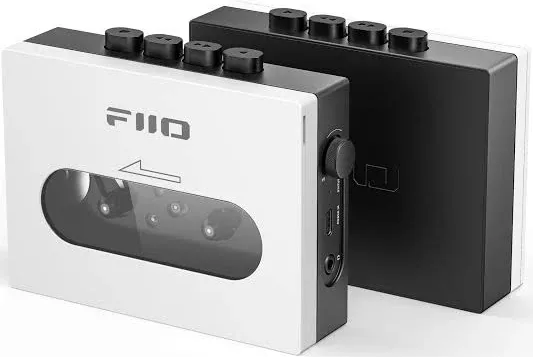 FiiO CP13 Portable Stereo Cassette Player (White/Black)